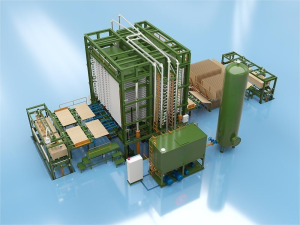 FULL AUTOMATIC 25 LAYERS PLYWOOD HOT PRESS PRODUCTION LINE